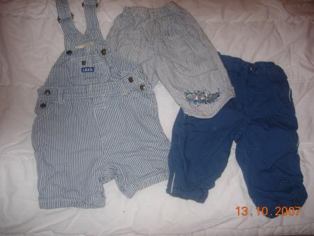 salopette, schort et pantalon