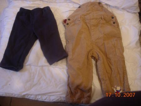 jogging et salopette disney 